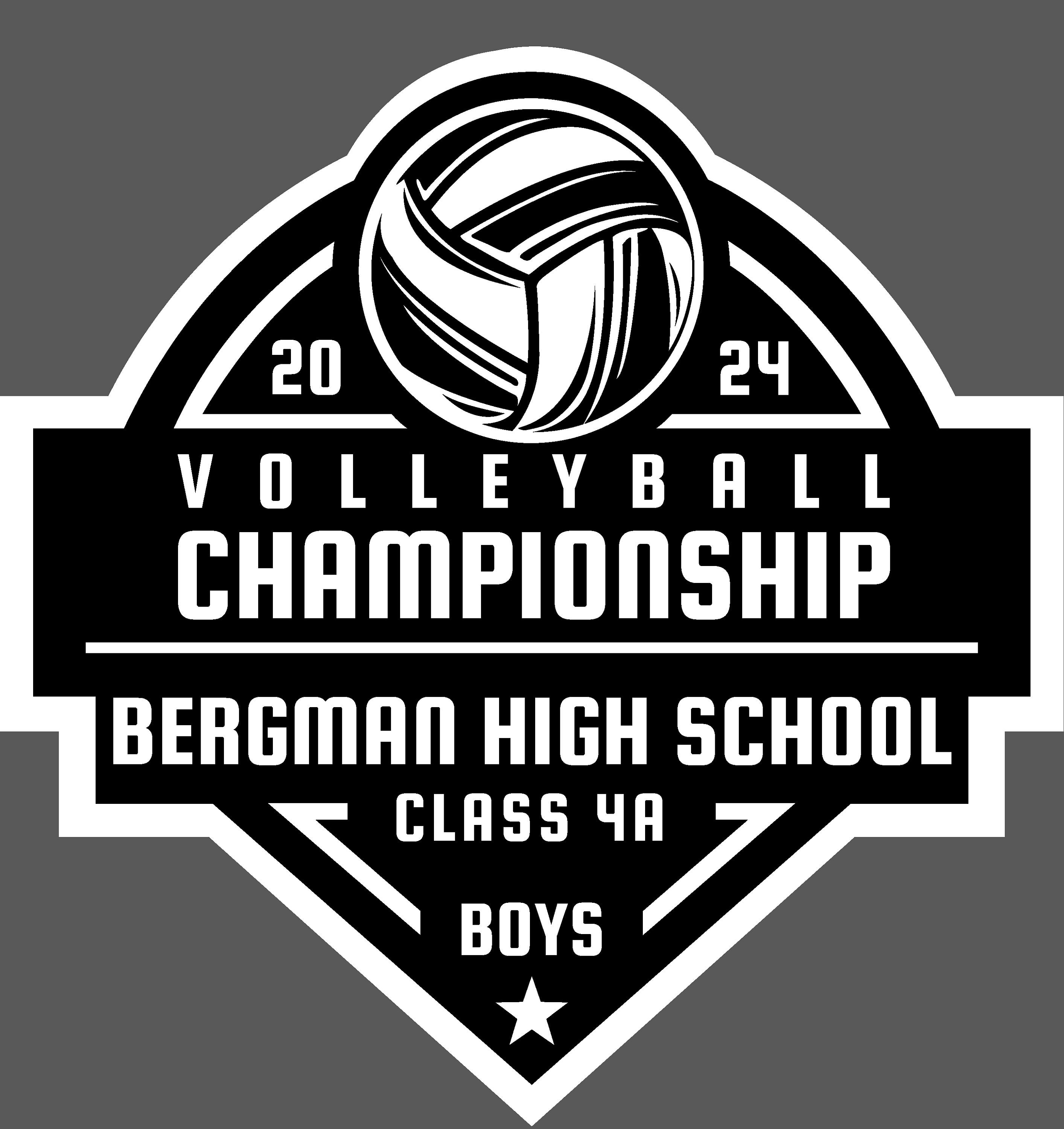 High School Volleyball Tournament T-shirt Design Editable SVG