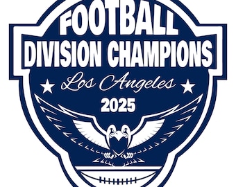 Anpassad t-shirtdesign för fotbollsdivisionens mästerskap