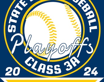 High School Baseball T-Shirt Design - Editable SVG, AI, PDF