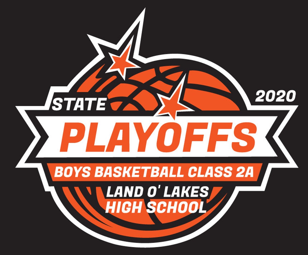High School Basketball Playoffs Tshirt Design Kit Editable SVG & AI