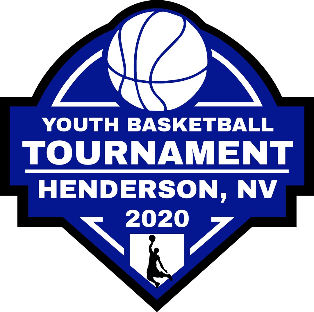 Youth Basketball Tournament Tee Design SVG & AI Editable Etsy