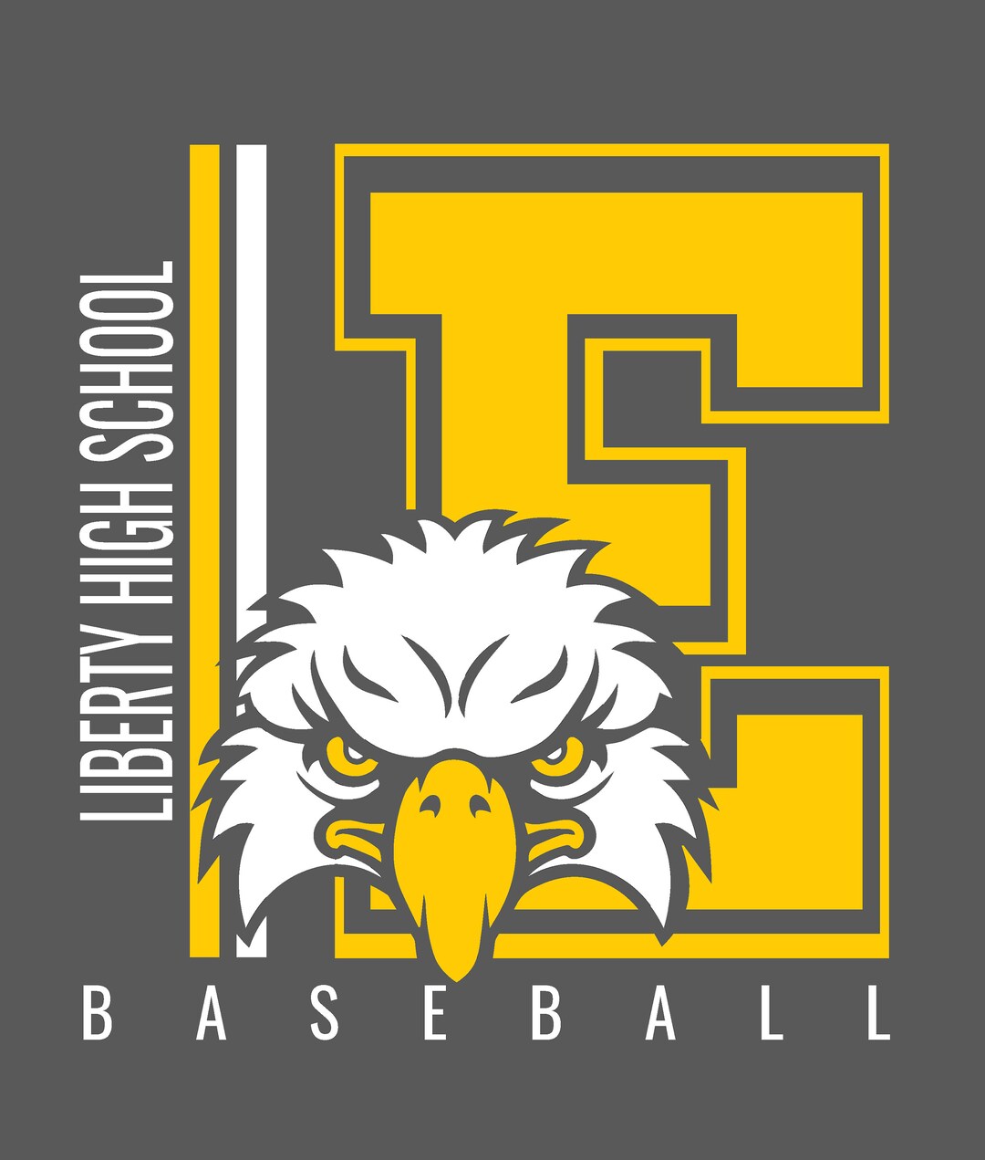 Eagles High School Baseball Tshirt Design Editable SVG, AI, PDF Etsy