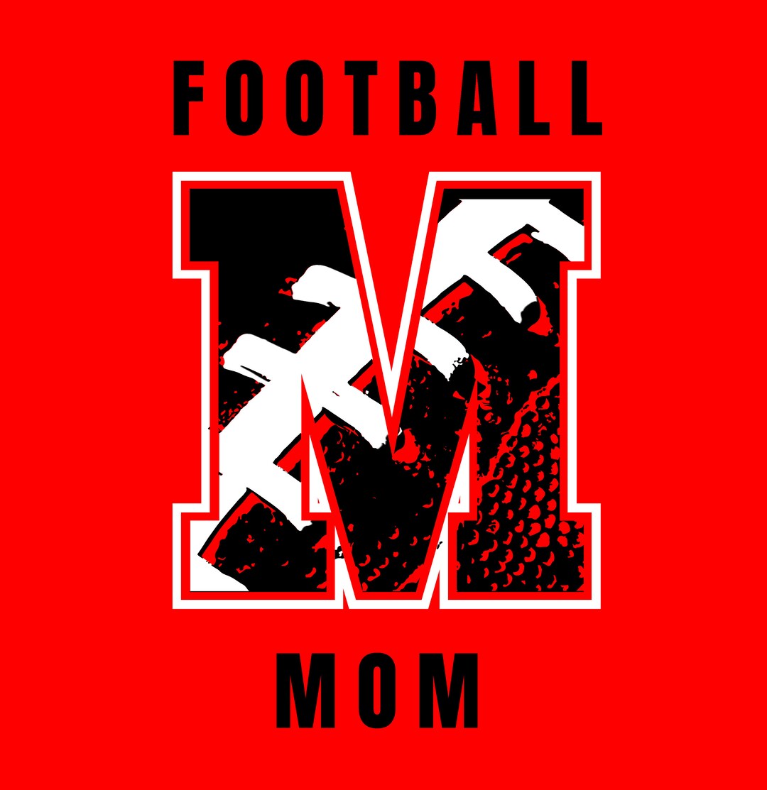 Football Mom Tshirt Design Editable SVG, AI, PDF Etsy