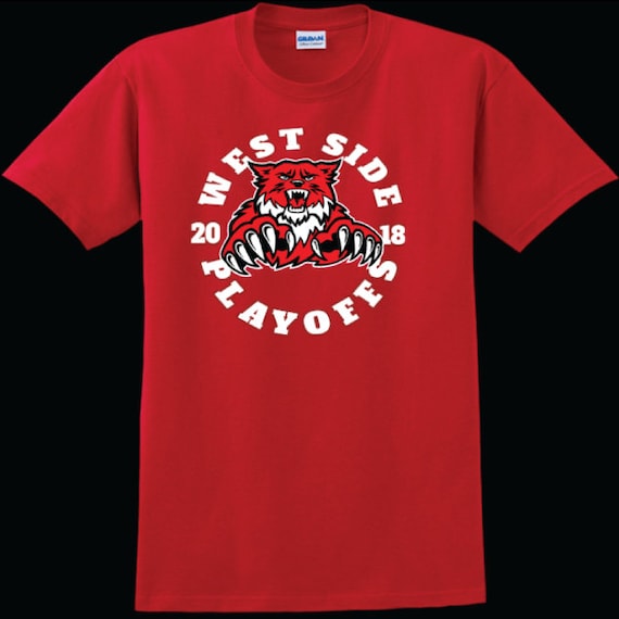 Design t-shirt Wildcat Playoffs SVG completamente modificabile