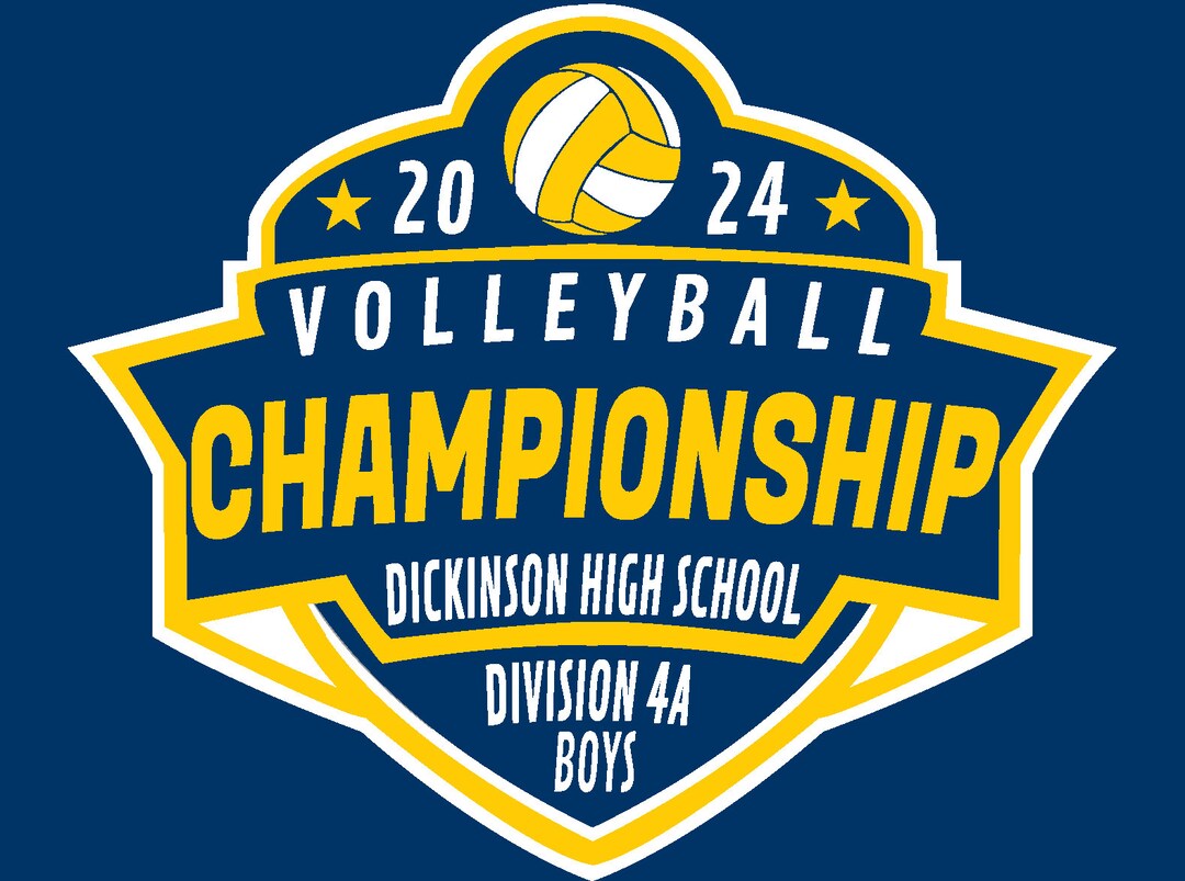 Volleyball High School Championship Tshirt Design Editable SVG, AI