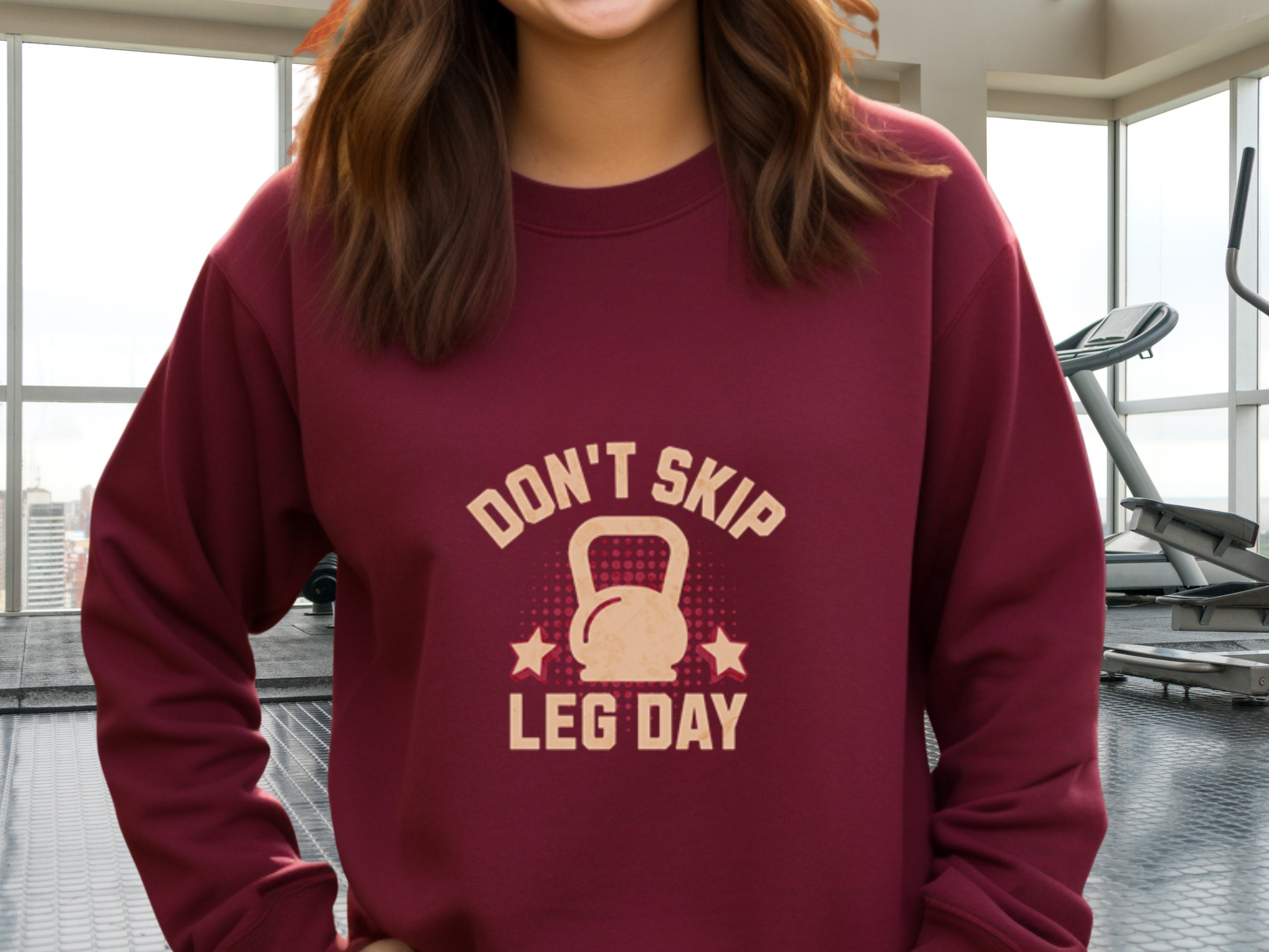 Dont Skip Leg Day, GYM Motivation Sweatshirt, Gift for Gym Lover ...