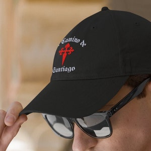 El camino de Santiago hat, Buen Camino hat, Santiago de Compostela Spain hat, Santiago way Spain hat