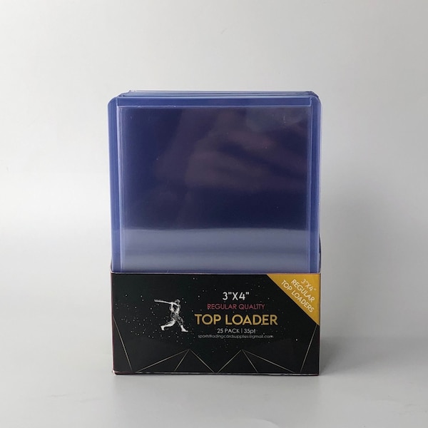 3 x 4 Regular Toploaders