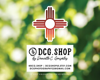 Zia Gradient Sticker - New Mexico - DCG.Shop
