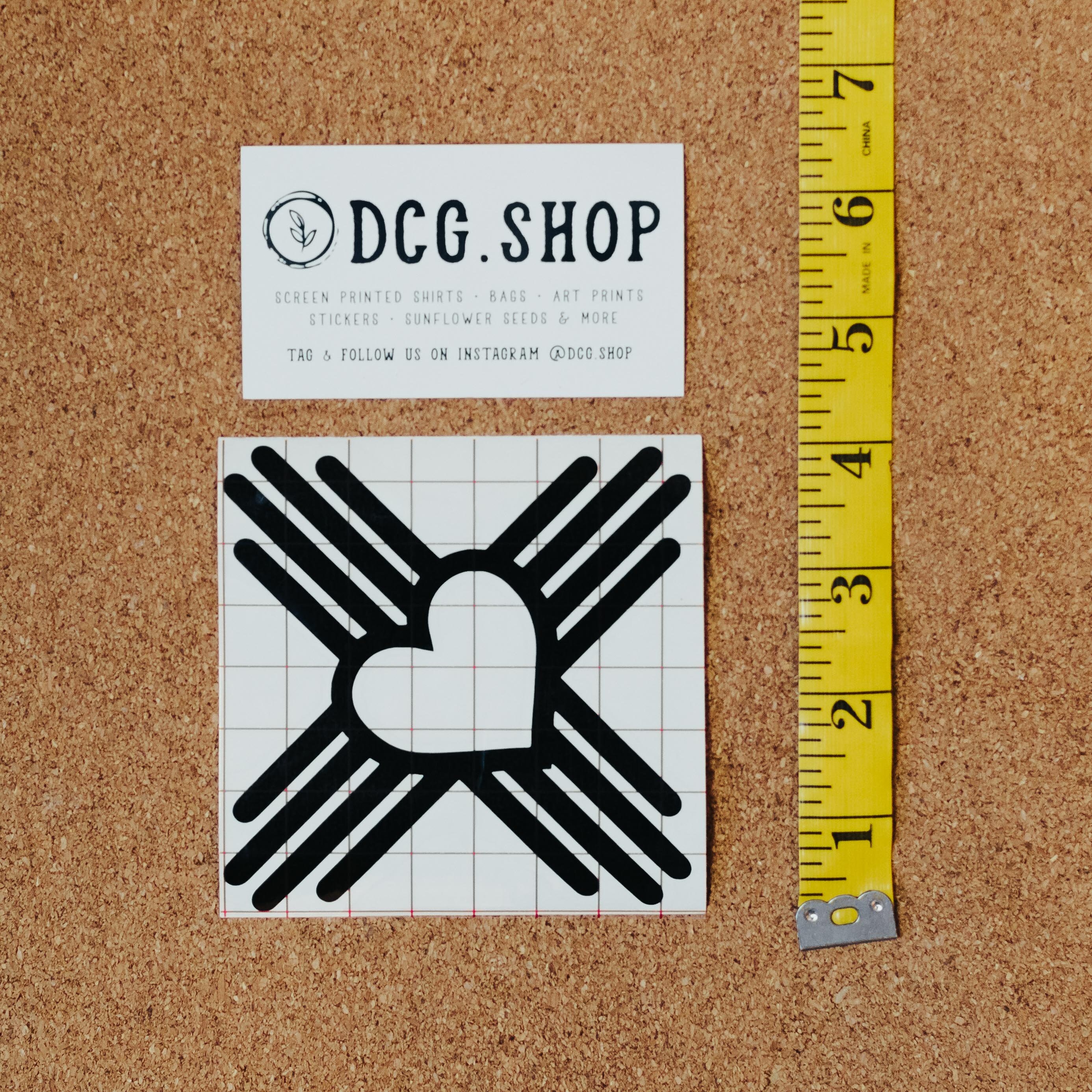 Heart Zia Symbol Vinyl Decal Approx. 4.875 DCG.Shop | Etsy