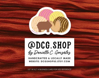 Pan Dulce Sticker - Concha Sticker - Marranito Sticker - by @DCG.Shop