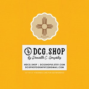 Biscochito Zia Sticker - New Mexico - DCG.Shop