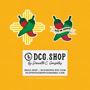 Red or Green New Mexico Chile Sticker - DCG.Shop