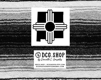 New Mexico Zia Vinyl Decal- DCG.Shop