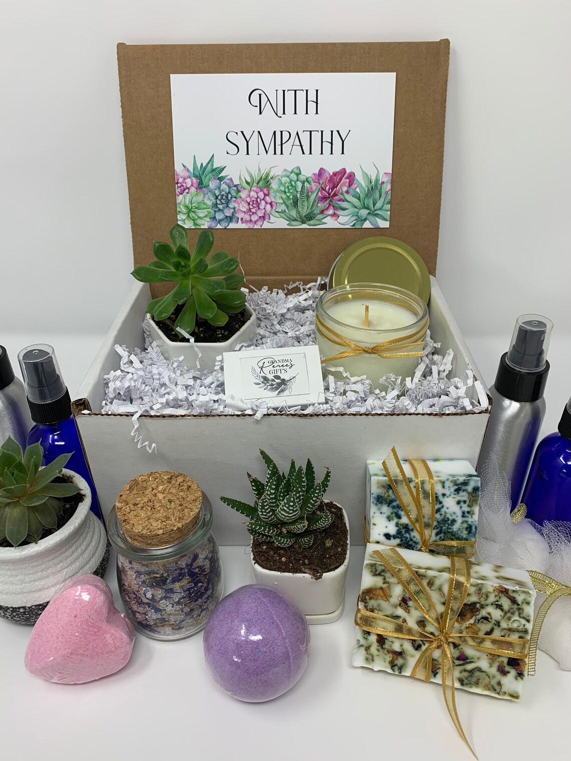 Sympathy Gift Sympathy Flowers Live Plant Sympathy Friend Etsy