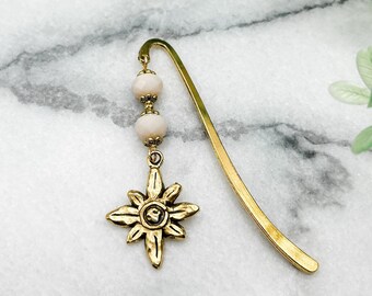 Starburst Bookmark | Crystal | Gold | Catholic Gift | Religious Gift | Baptism | First Communion | Confirmation | Wedding