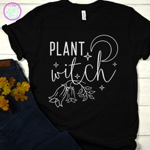 Plant Witch shirt/Halloween party top/Cute shirt for Halloween/Halloween tee/Halloween shirt/Halloween gift/Fall t-shirt/Witchy shirt/Coven