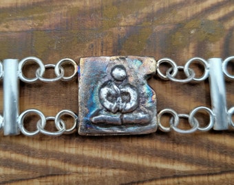 Handmade 925 Sterling Silver Adjustable Bracelet