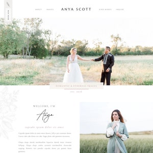 Showit Photography Template, Landing Page Template, Photography Website, Photography Marketing, Wedding Photographer, Instant Download