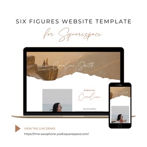 Squarespace Template for Photographers, Coaching Template, Photography Website, Squarespace, Wedding Photographer, Instant Download