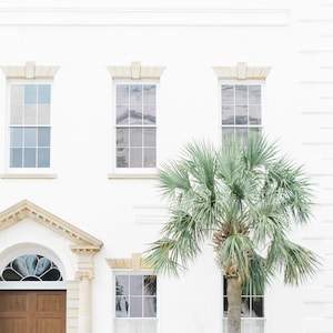 Instant Download - Charleston White Building Digital Print