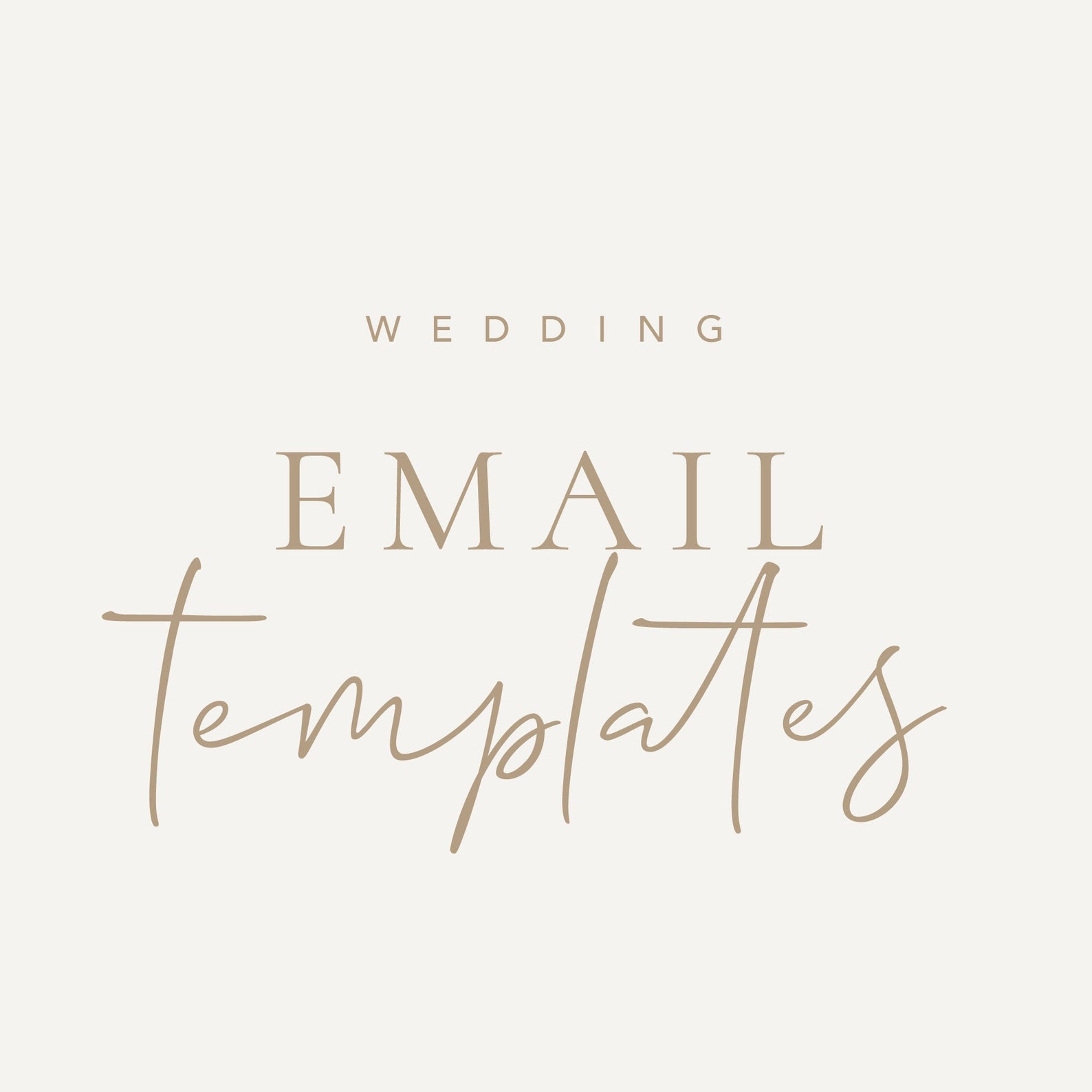 Wedding Photography Email Templates Instant Download Email Etsy