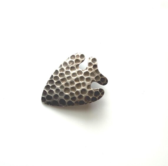 Sterling Silver Beau Sterling Arrowhead Brooch Rare