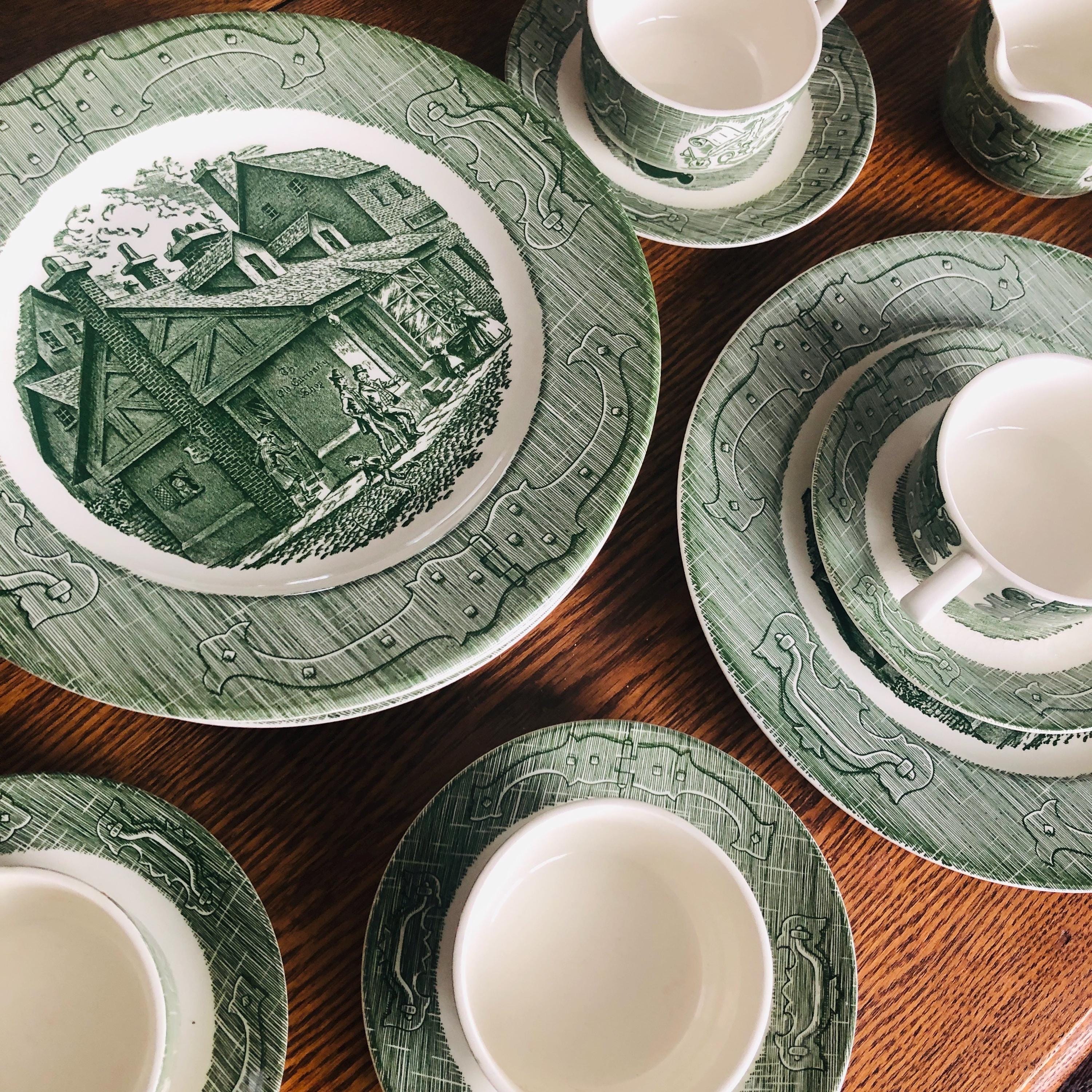Vintage dishes - Etsy 日本