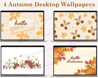 Boho Desktop Wallpaper , Autumn Laptop Wallpaper , Macbook Wallpaper , Warm Neutral Bohemian Background , Modern Wallpaper, Fall Background