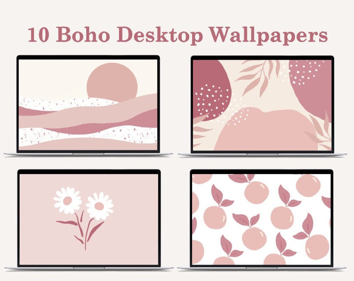 Boho Desktop Wallpaper Laptop Wallpaper Macbook Wallpaper | Etsy