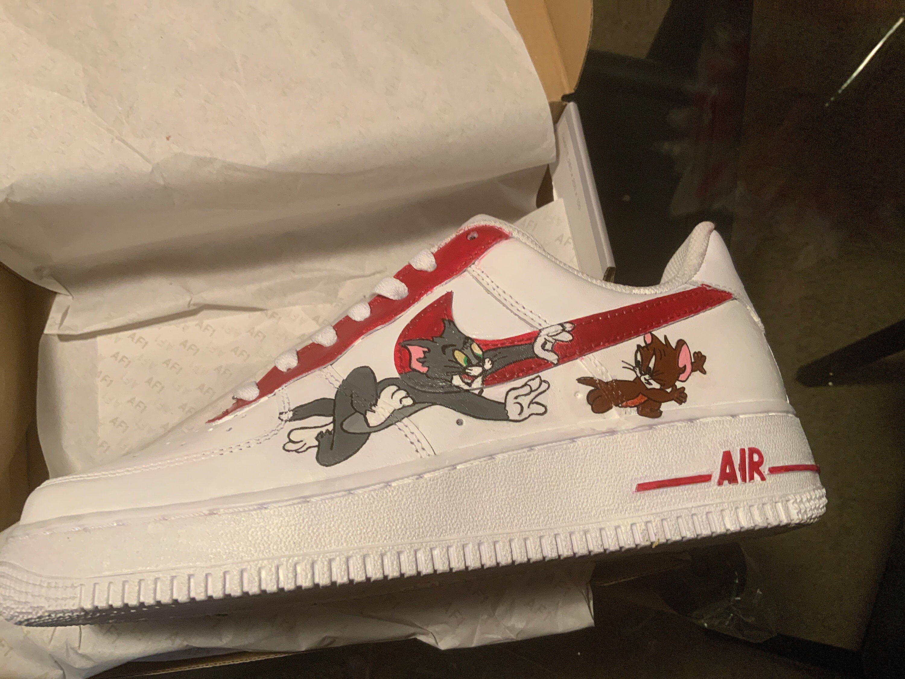 custom tom and jerry shoes