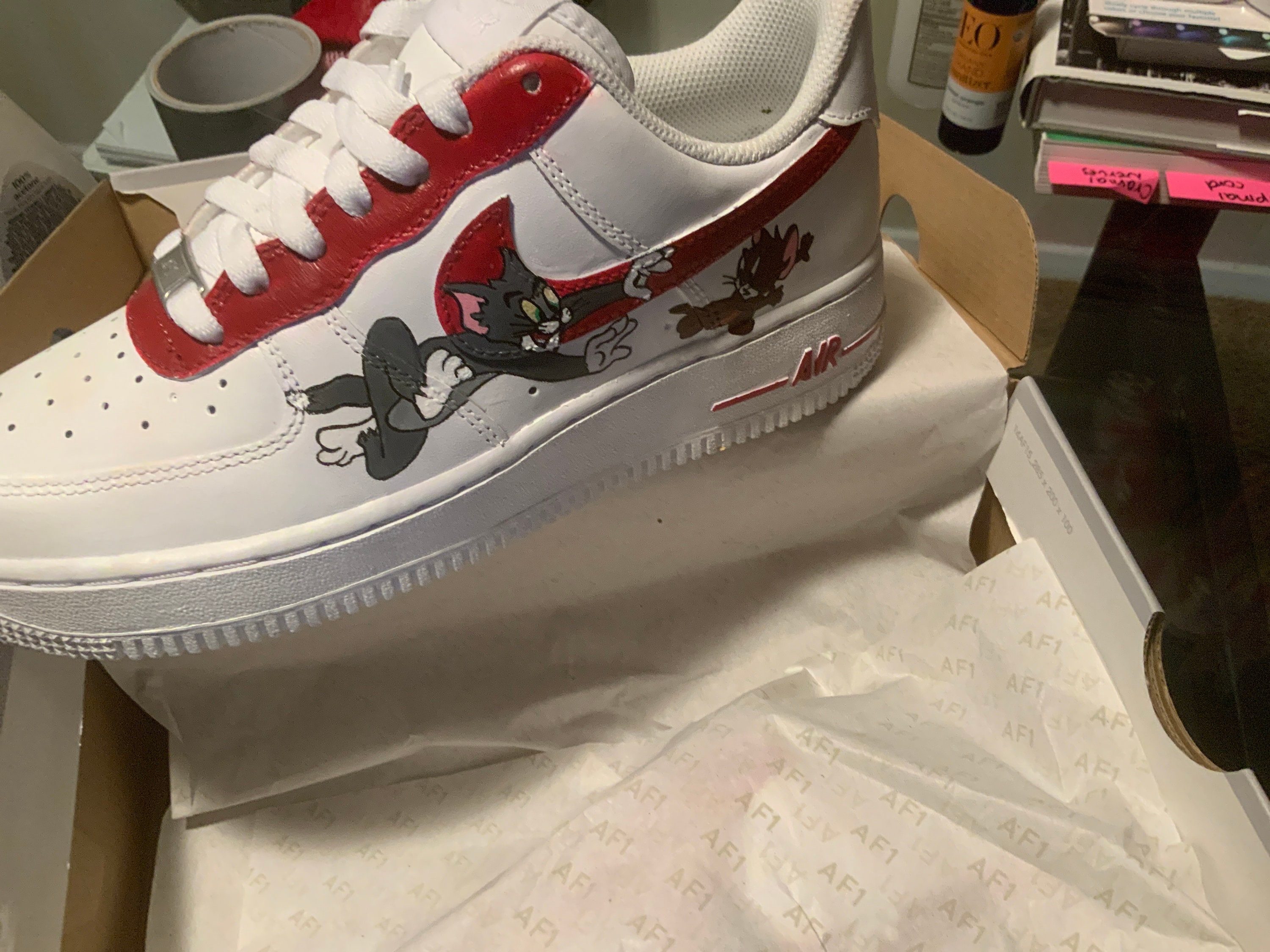 custom tom and jerry shoes