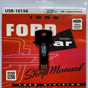 1956 Ford Factory OEM Shop Manuals on CD | Detroit Iron
