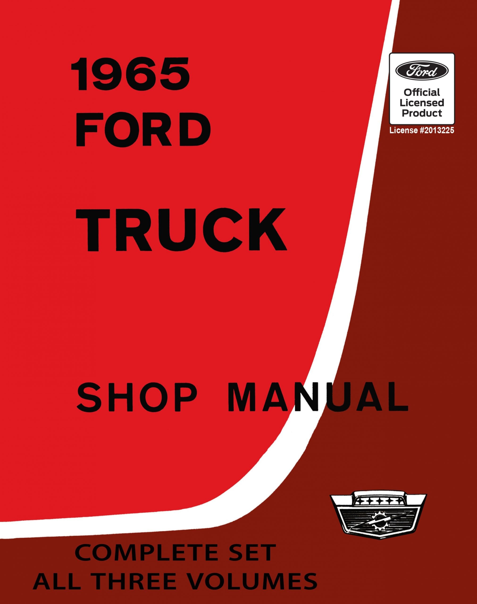 1965 Ford Truck Shop Manual