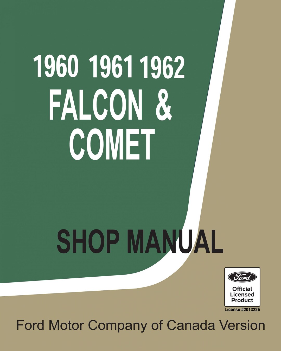 1960-1962 Ford Falcon Shop Manual — Full Service & Repair Guide (Detroit Iron)