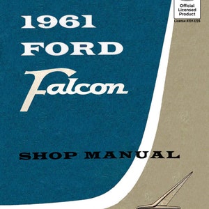 1961 Ford Falcon Shop Manual