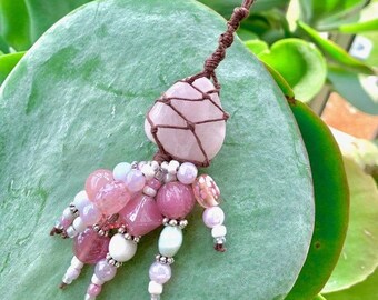 Rose Quartz Charm