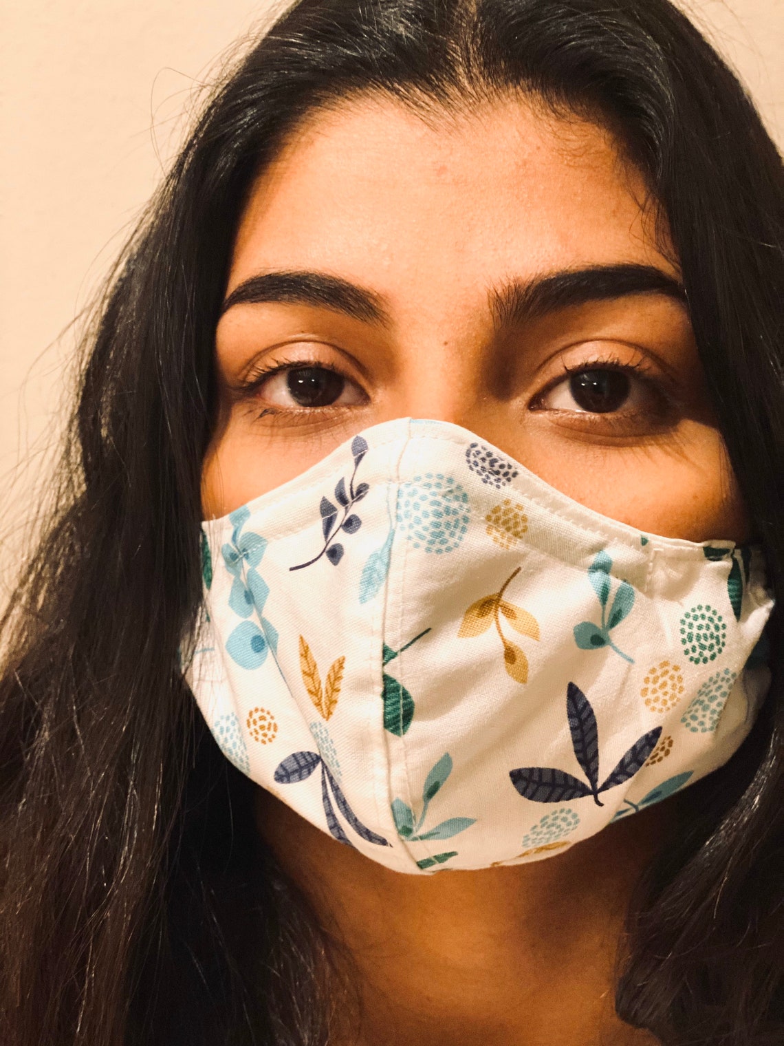 Fits perfectly Face mask Canada with filter pocket and covered Etsy