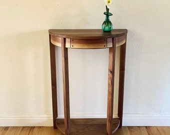 Crescent Side Table | Entry Table | Modern Home | Unique Design | Living Room | Console Table