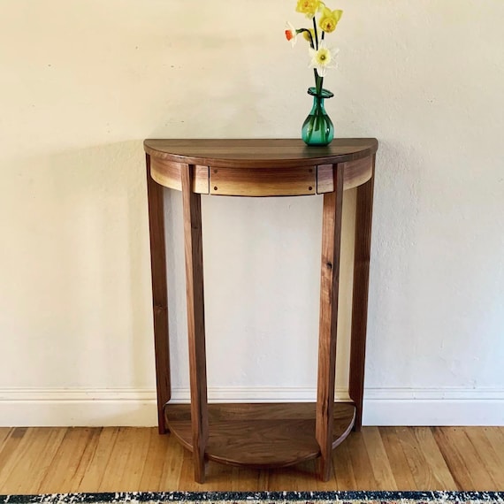 Crescent console table deals