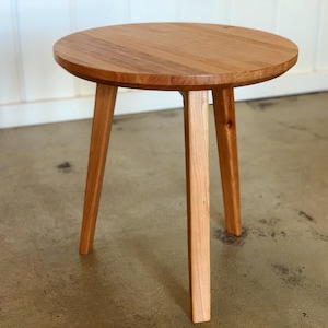Mid Century Modern Night Stand - Cherry Hardwood Table - Side Table - End Table - Tea Table - Serving Table