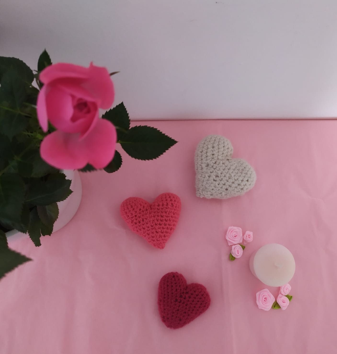 Coeurs en Crochet
