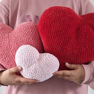 Crochet hearts