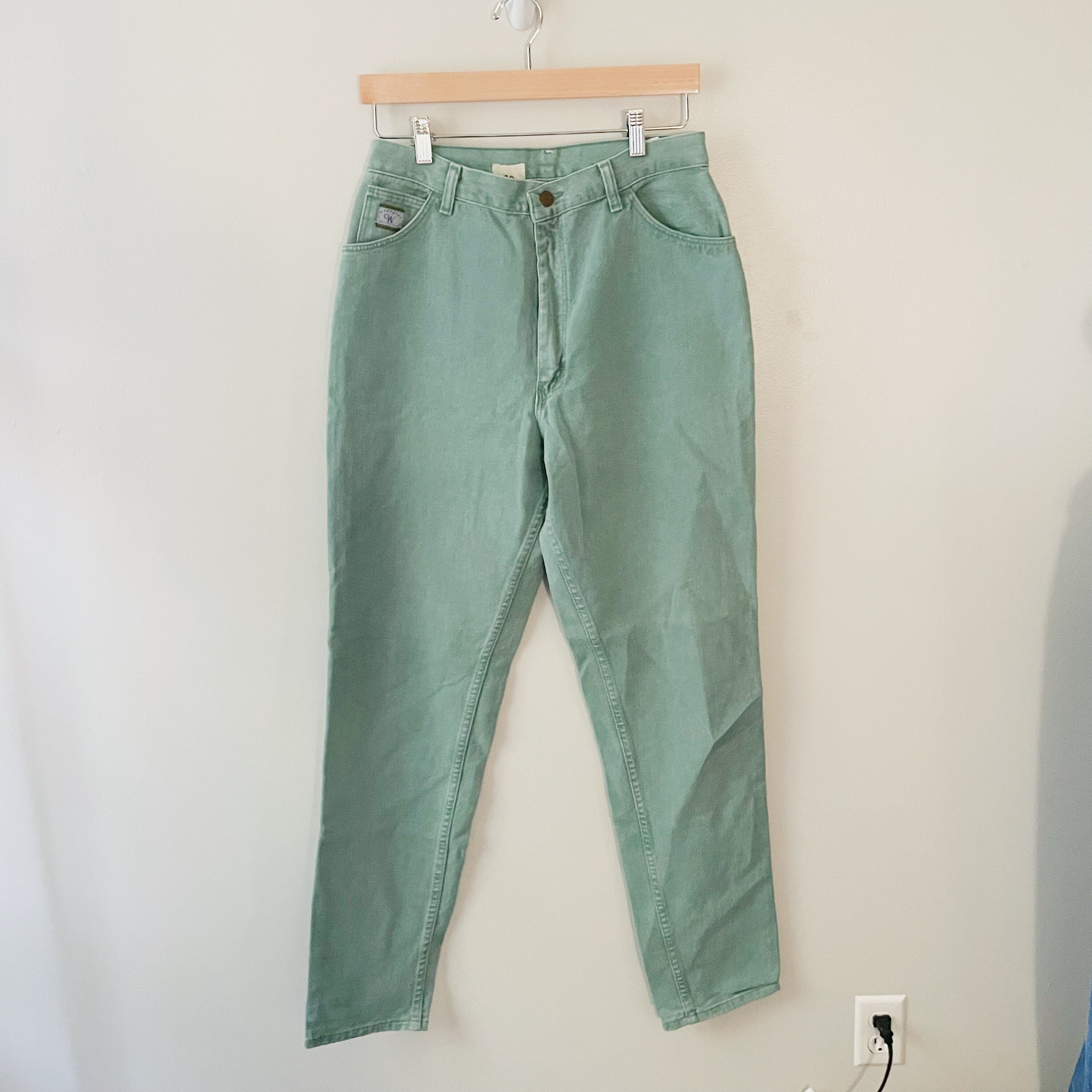 Vintage Forest Green Skinny Jeans Tapered Rap Style Y2K munimoro.gob.pe