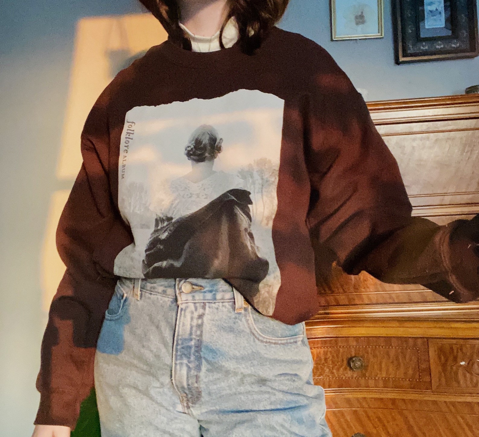 taylor swift eras sweatshirt folklore