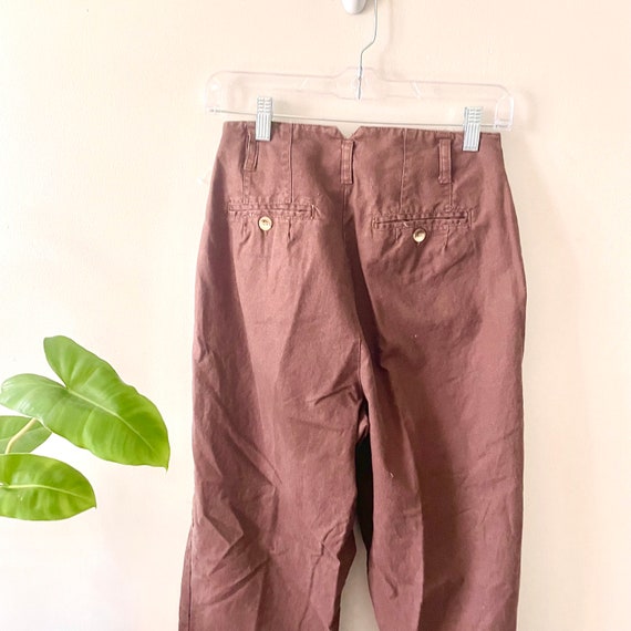 26” | vintage 90s women’s pants trousers high wai… - image 5