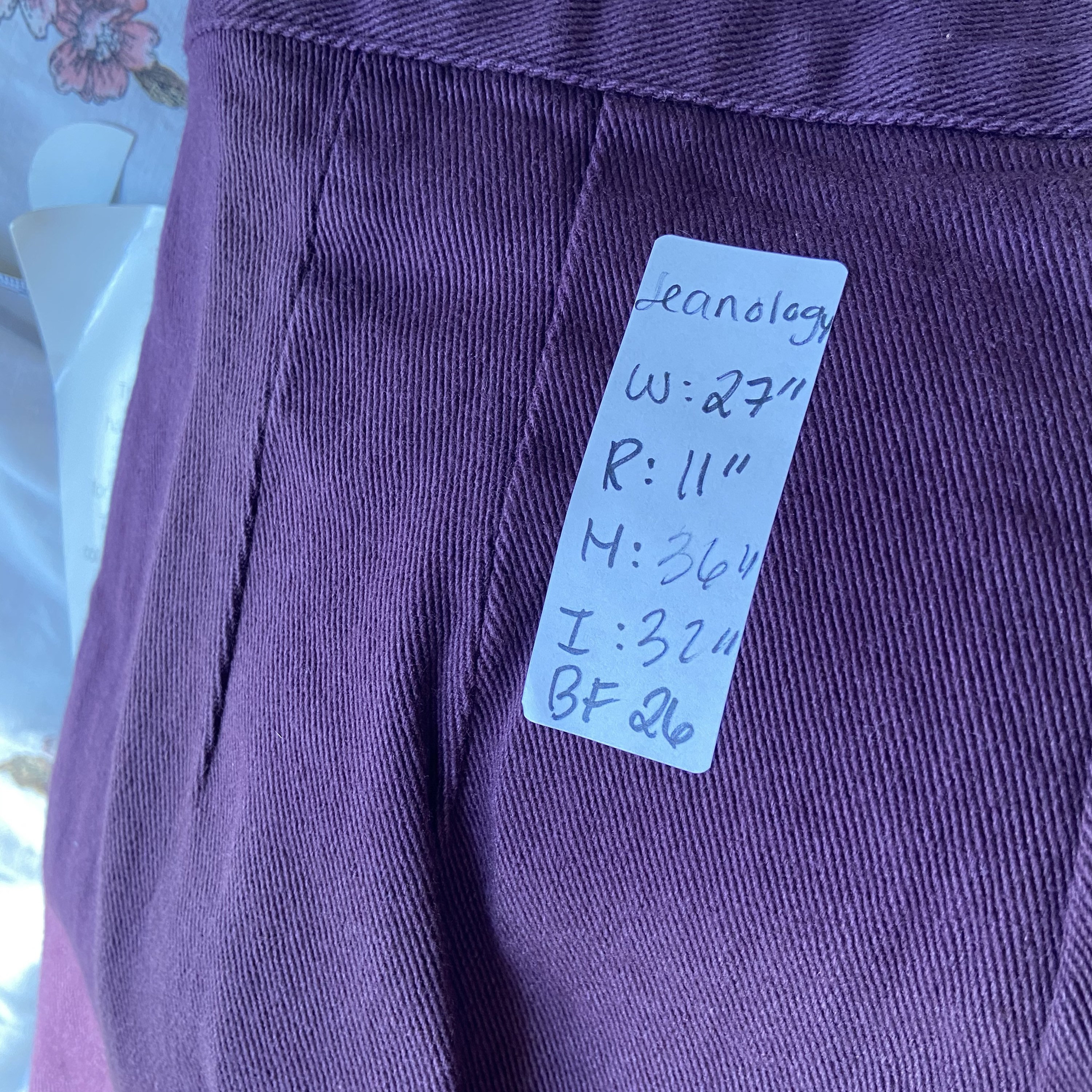 Vintage 90s 80s deadstock new with tags purple jeans denim mom Etsy