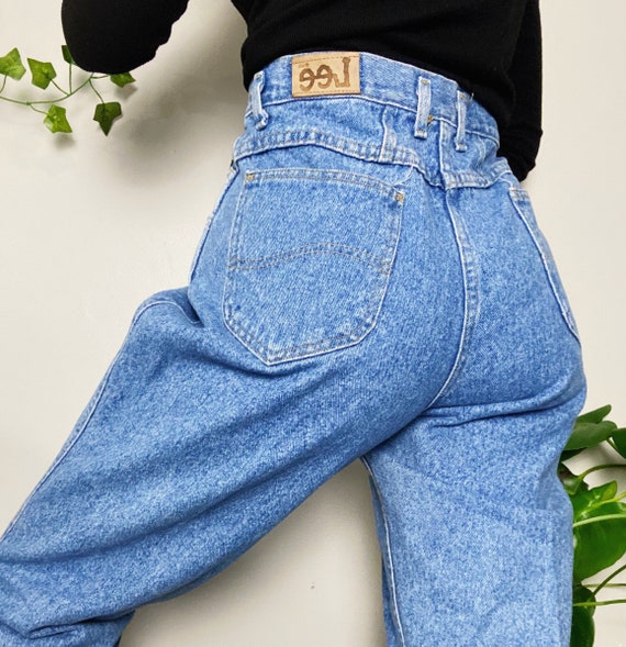 Mom jeans, high waisted mom jeans, dark wash mom j