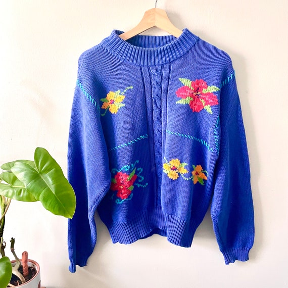 Small | vintage 80s or 90s colorful lizsport sweat
