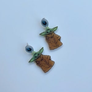 Din Grogu | The Child | Mandalorian | Star Wars Earrings
